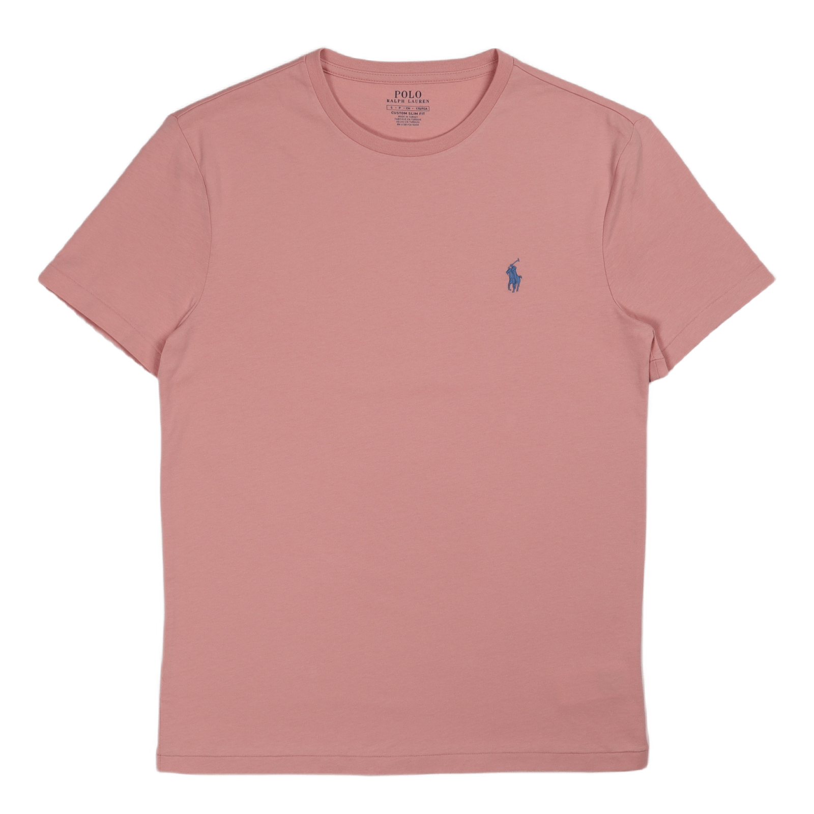 Custom Slim Fit Jersey Crewneck T-Shirt Adirondack Rose/C7381
