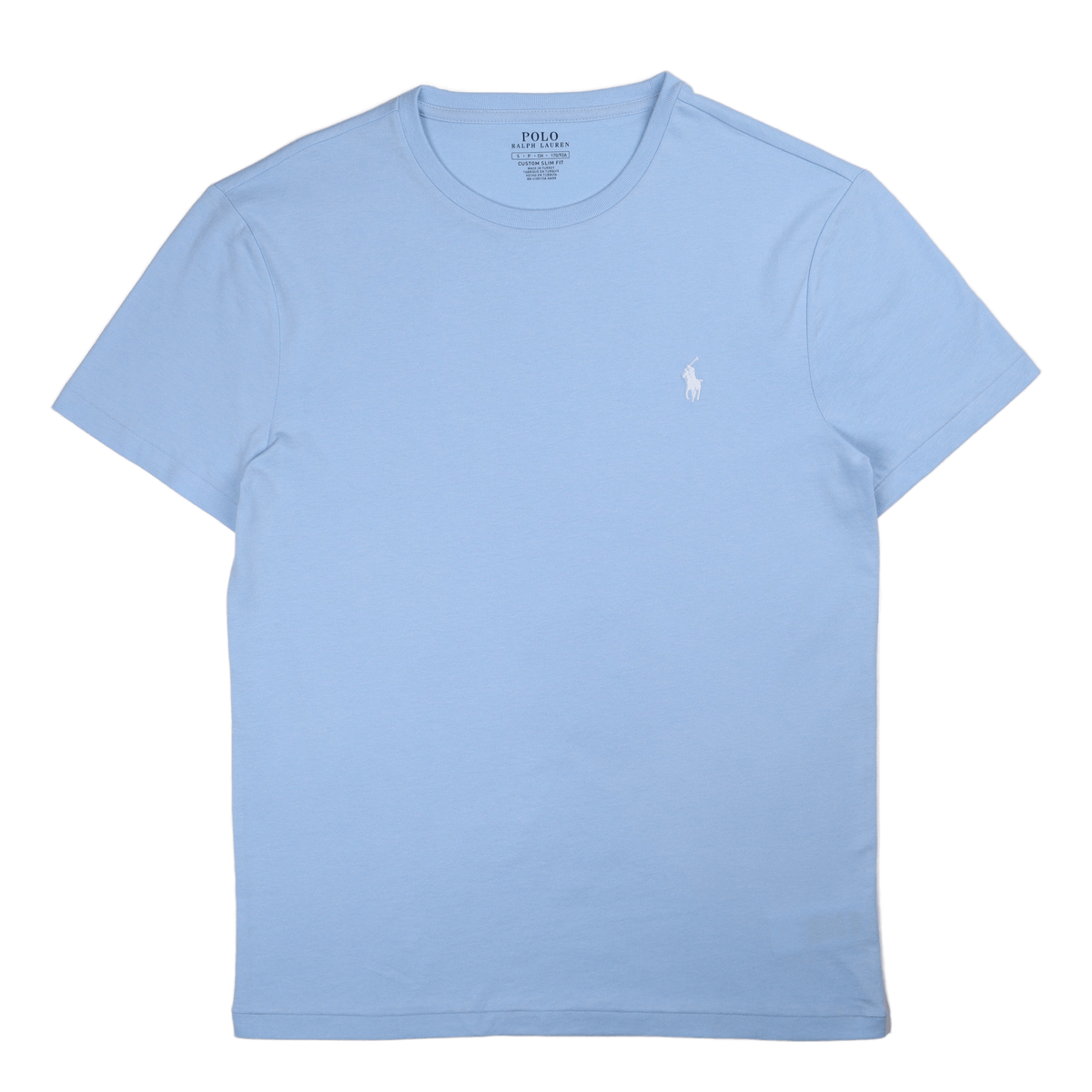 Custom Slim Fit Jersey Crewneck T-Shirt Elite Blue/C1750