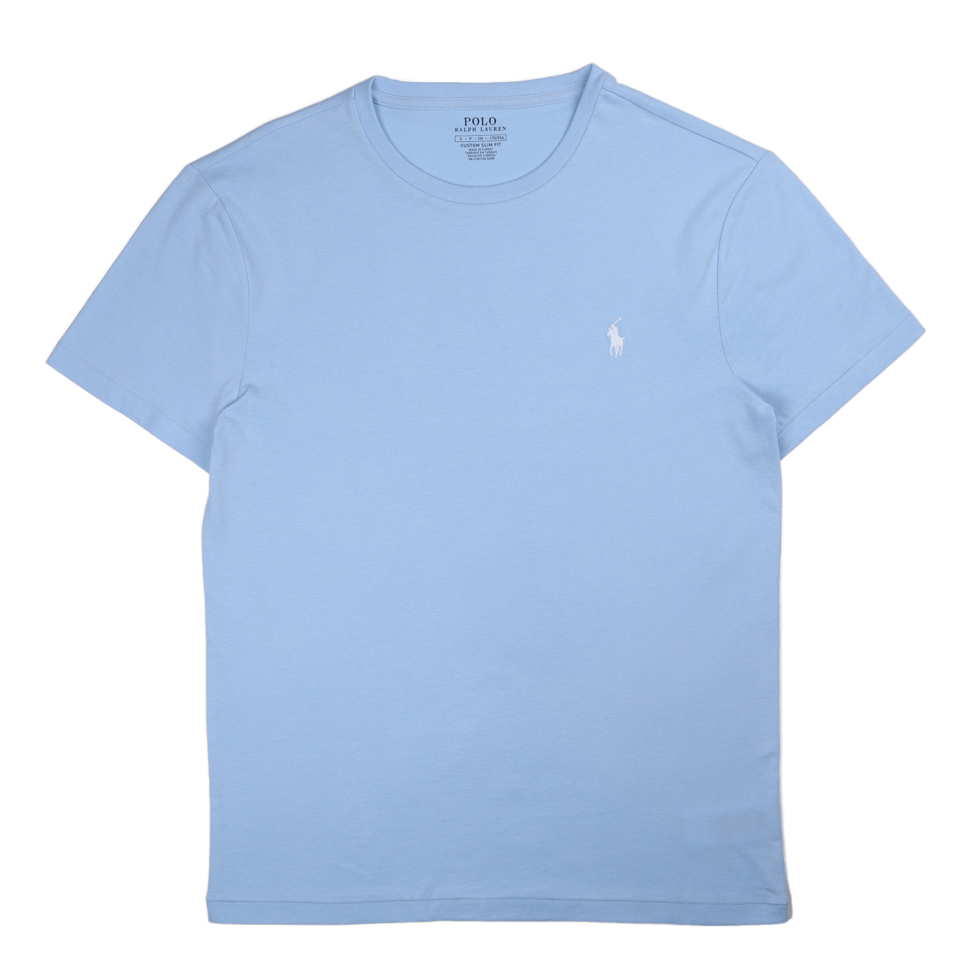 Custom Slim Fit Jersey Crewneck T-Shirt Elite Blue/C1750