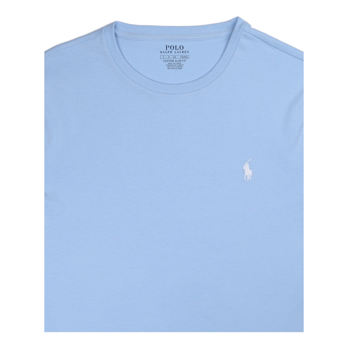 Custom Slim Fit Jersey Crewneck T-Shirt Elite Blue/C1750