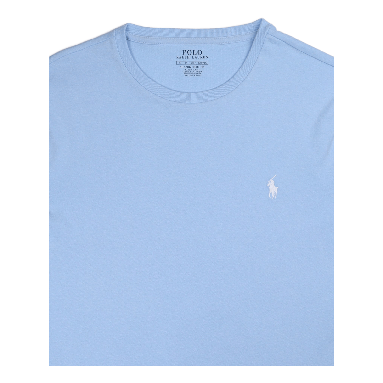 Custom Slim Fit Jersey Crewneck T-Shirt Elite Blue/C1750