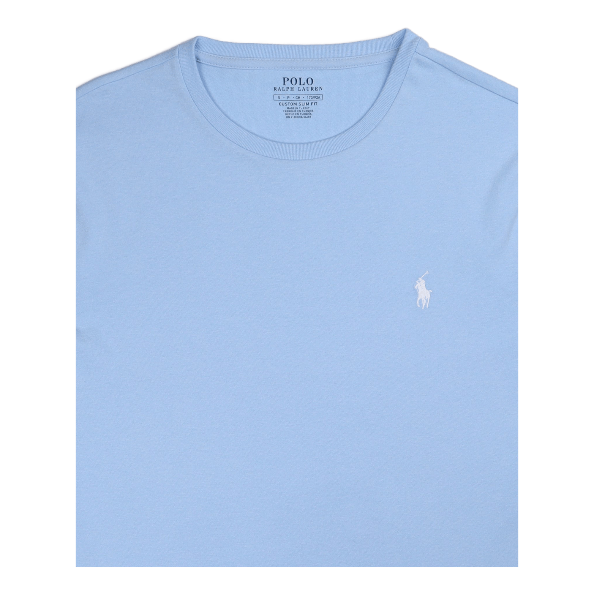 Custom Slim Fit Jersey Crewneck T-Shirt Elite Blue/C1750