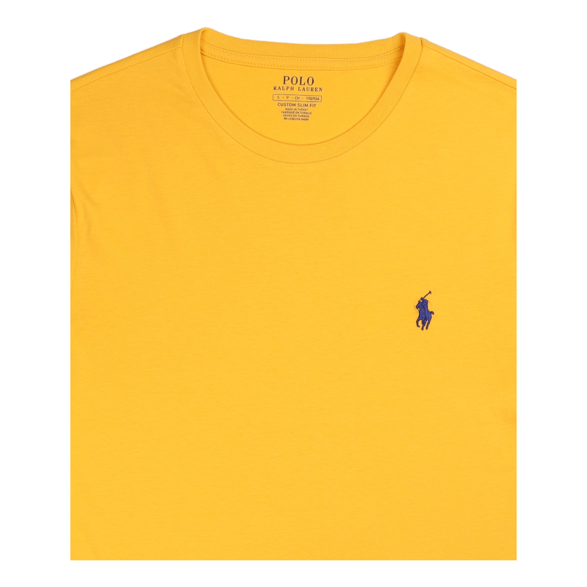 Custom Slim Fit Jersey Crewneck T-Shirt Gold Bugle/C7316