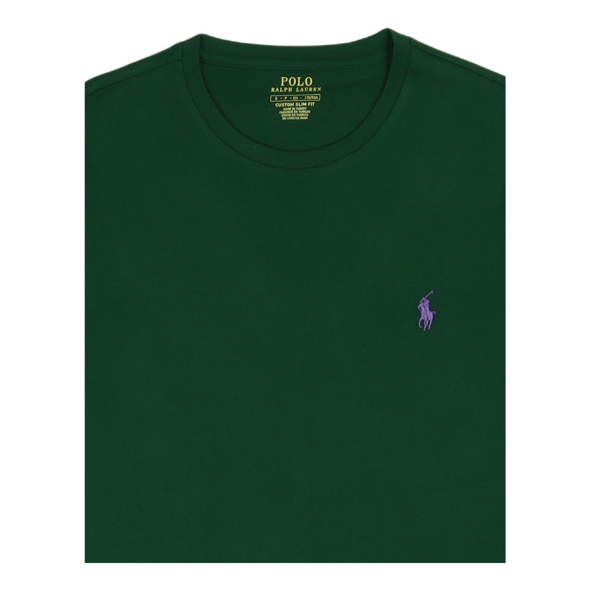 Custom Slim Fit Jersey Crewneck T-Shirt New Forest/C4649