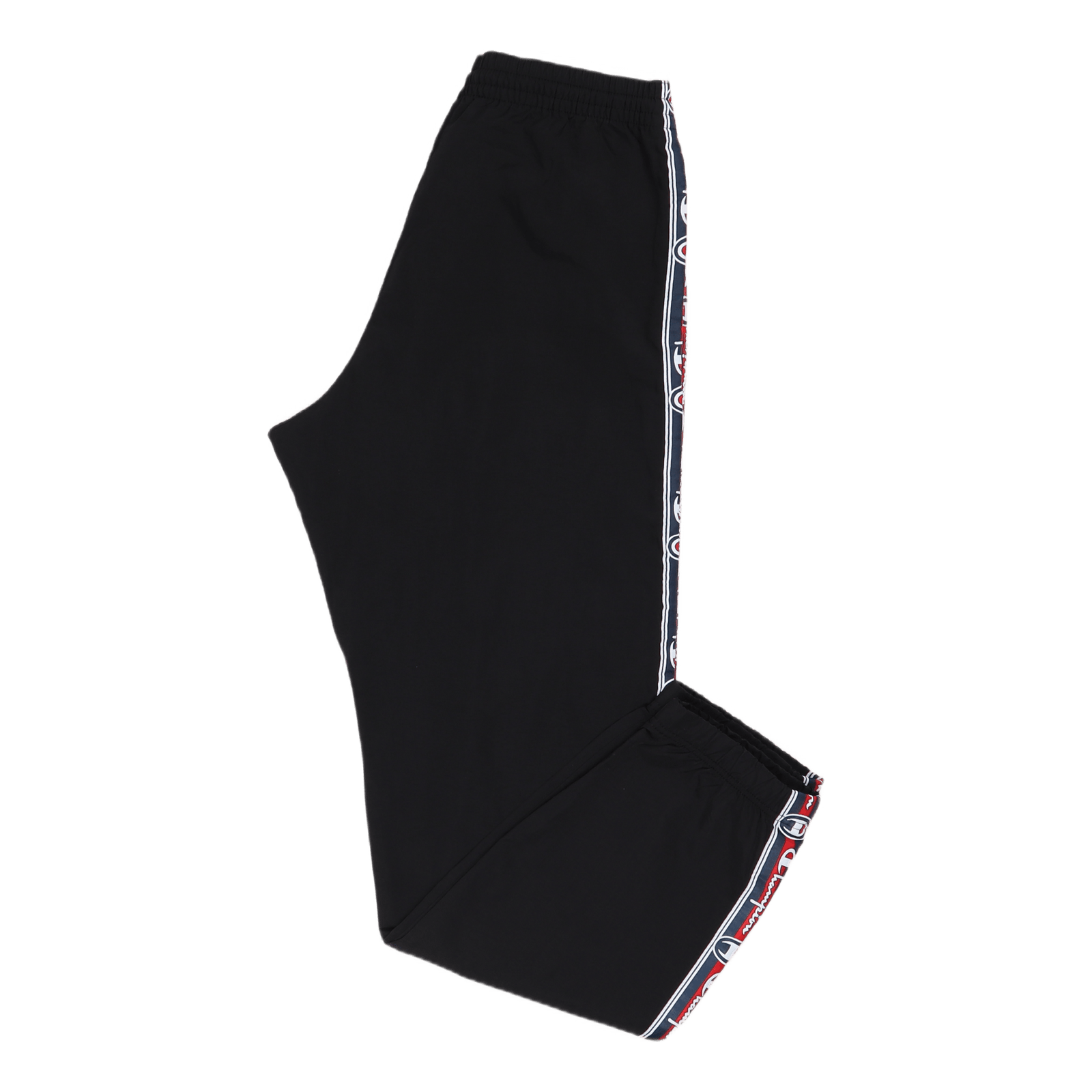 Champion Joggers With Side Log Black