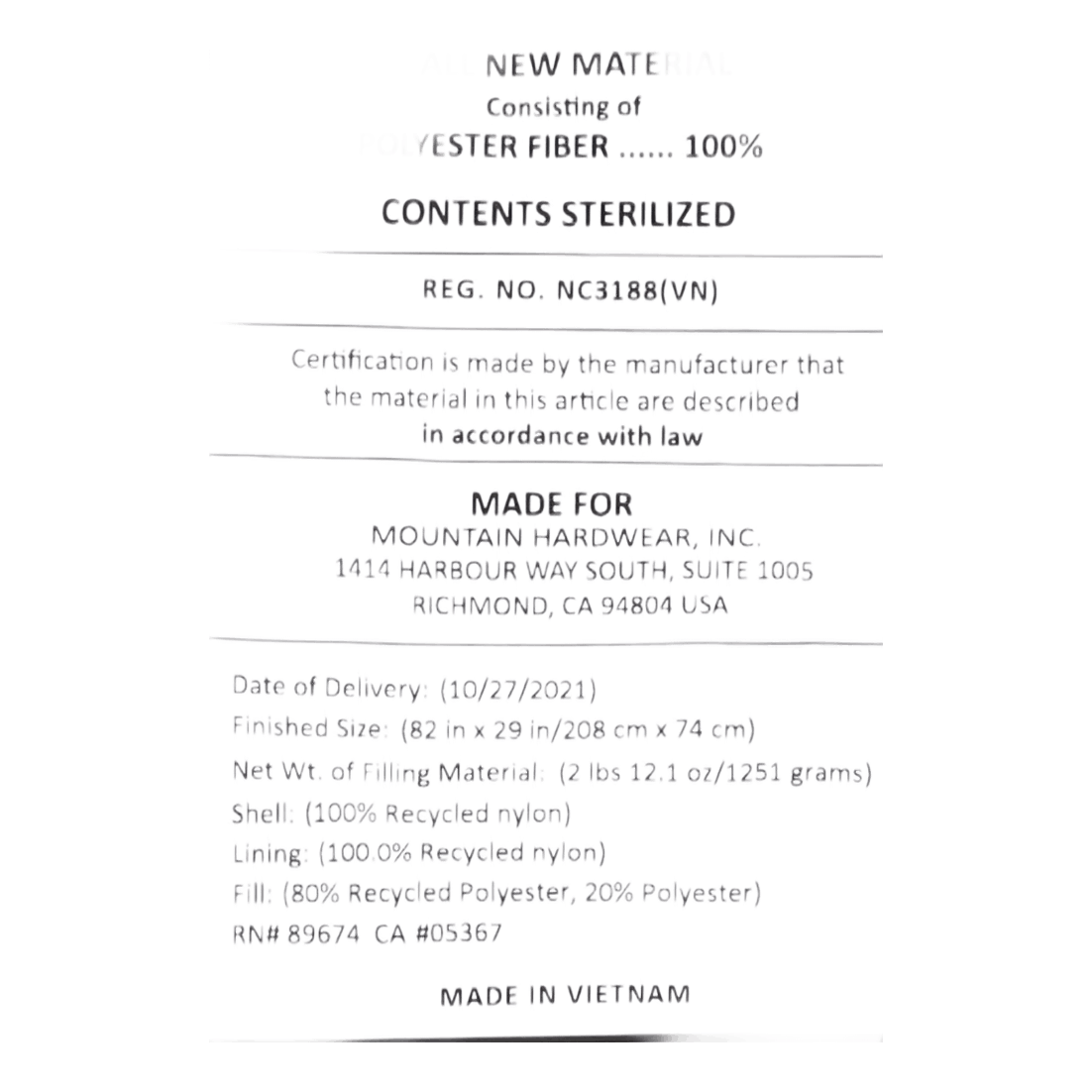 Lamina Eco Af™ 15f/-9c Short Undyed