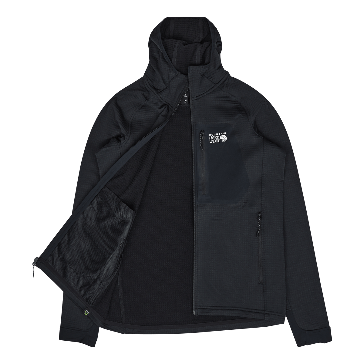 Polartec® Power Grid Full Zip  Black