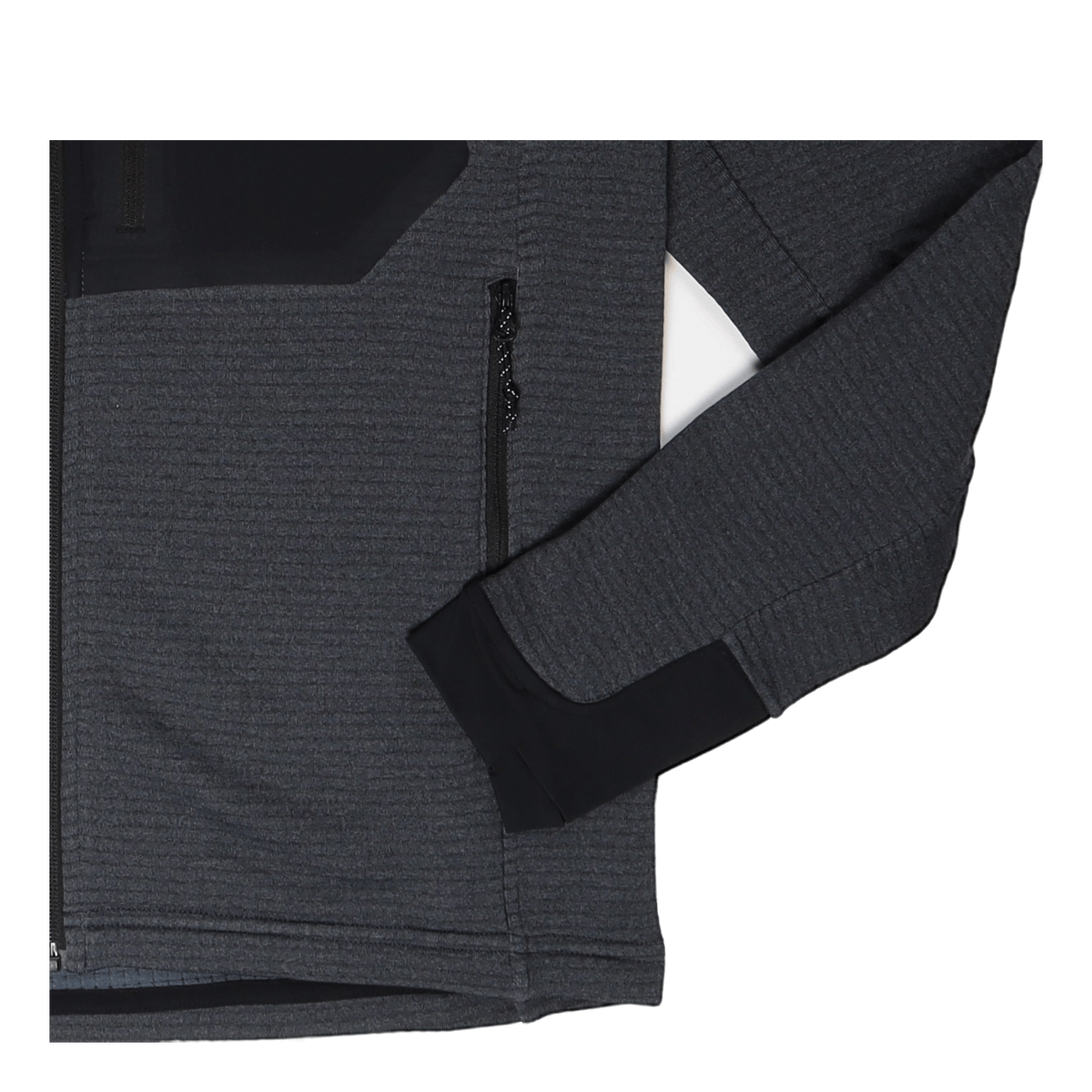 Polartec® Power Grid Full Zip  Blue Slate Heat