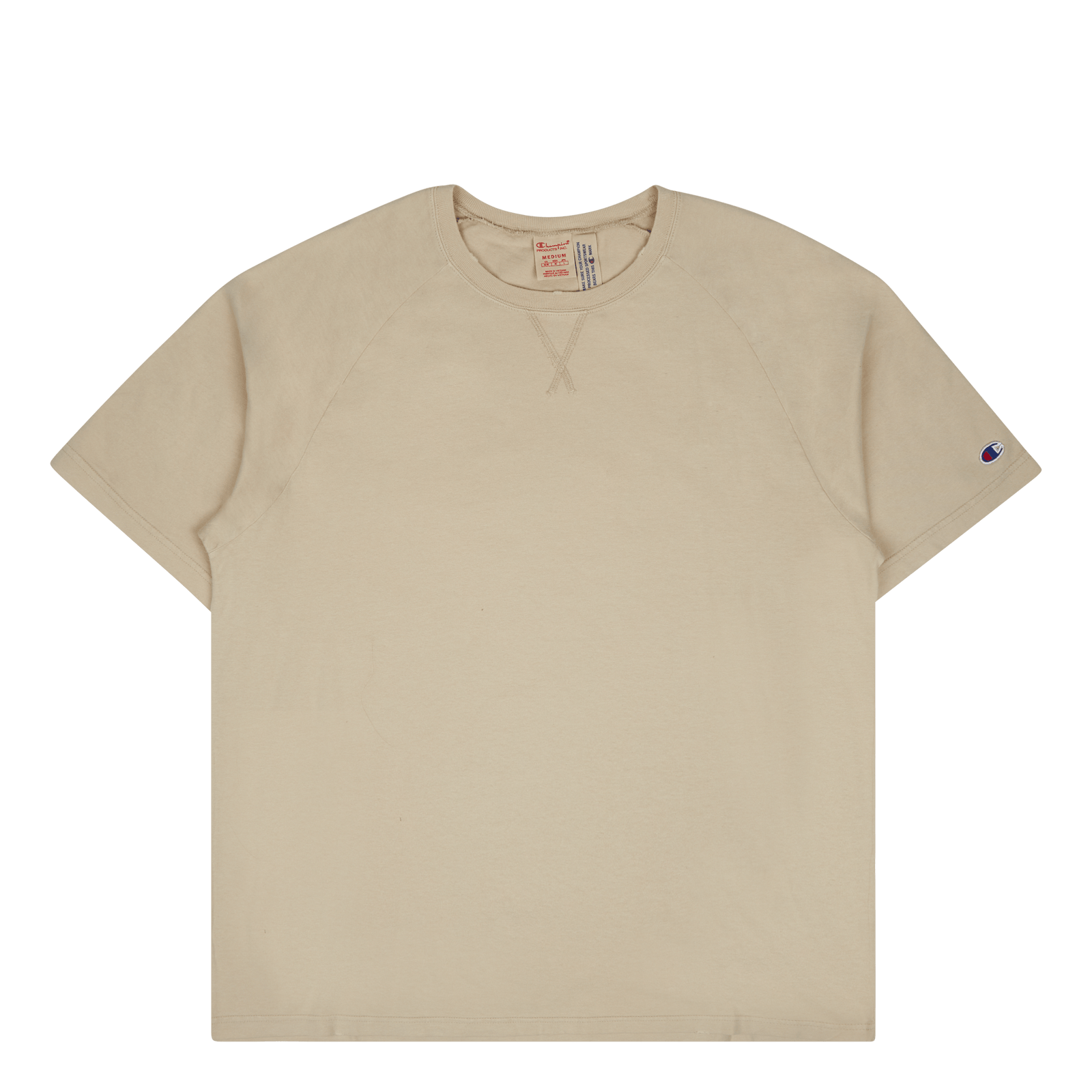 Crewneck T-shirt Brown Rice