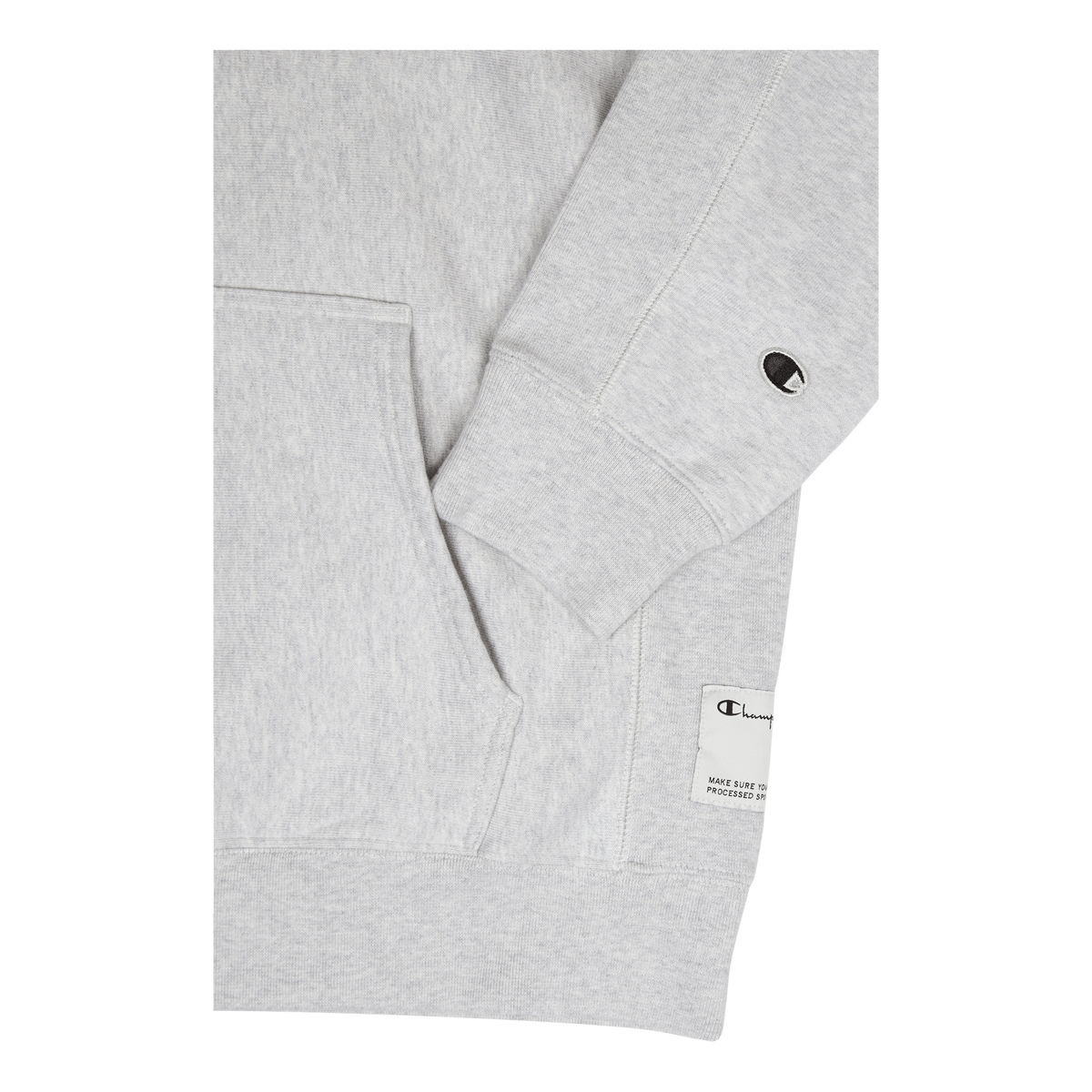 Hooded Sweatshirt Light Melange