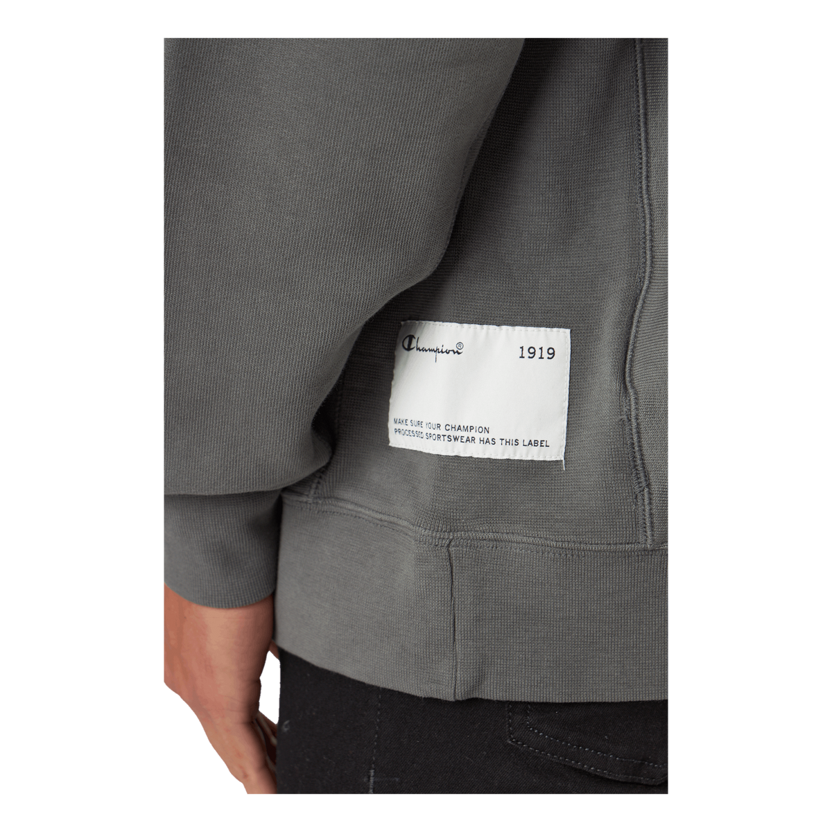 Crewneck Sweatshirt Gun Metal