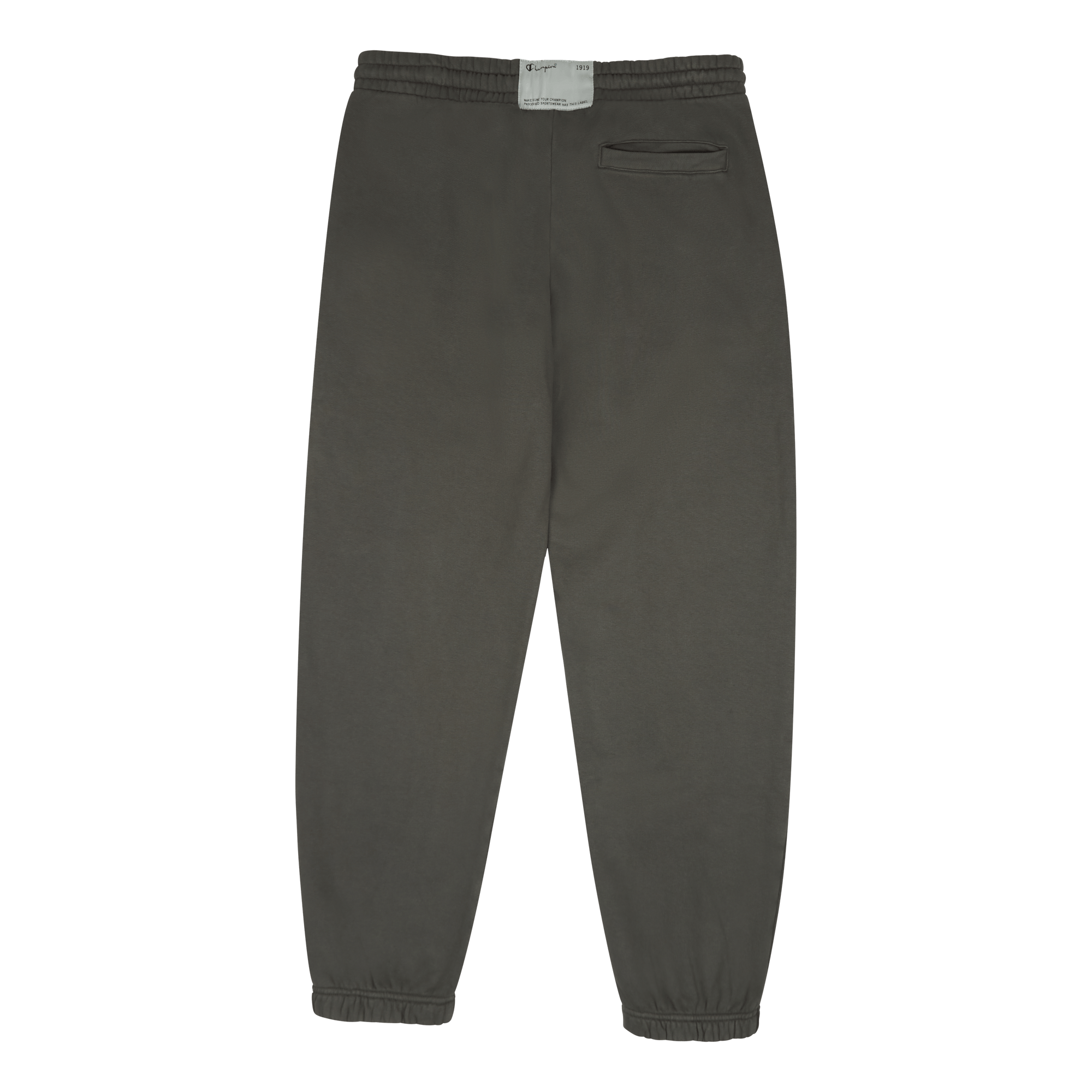 Elastic Cuff Pants Gun Metal