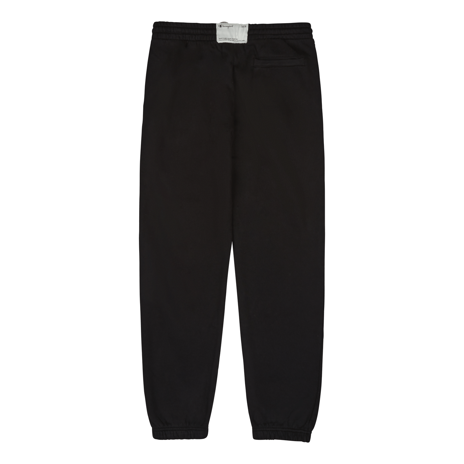 Elastic Cuff Pants Black Beauty