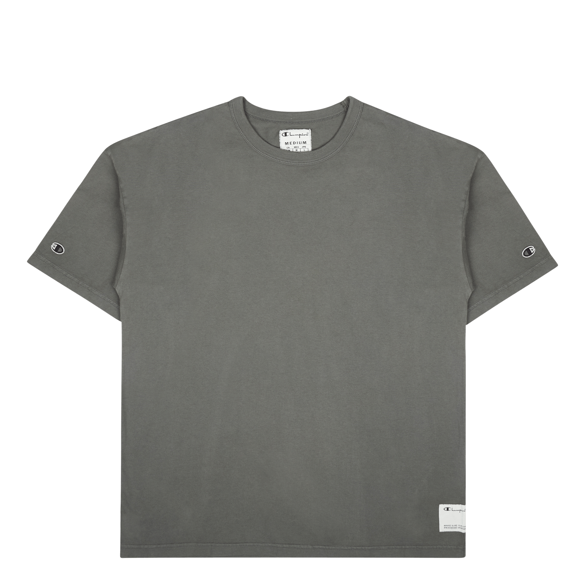 Crewneck T-shirt Gun Metal