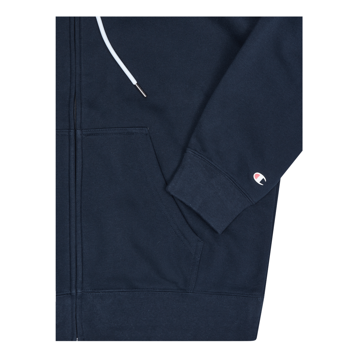 Hooded Full Zip Sweatshirt Sky Captain