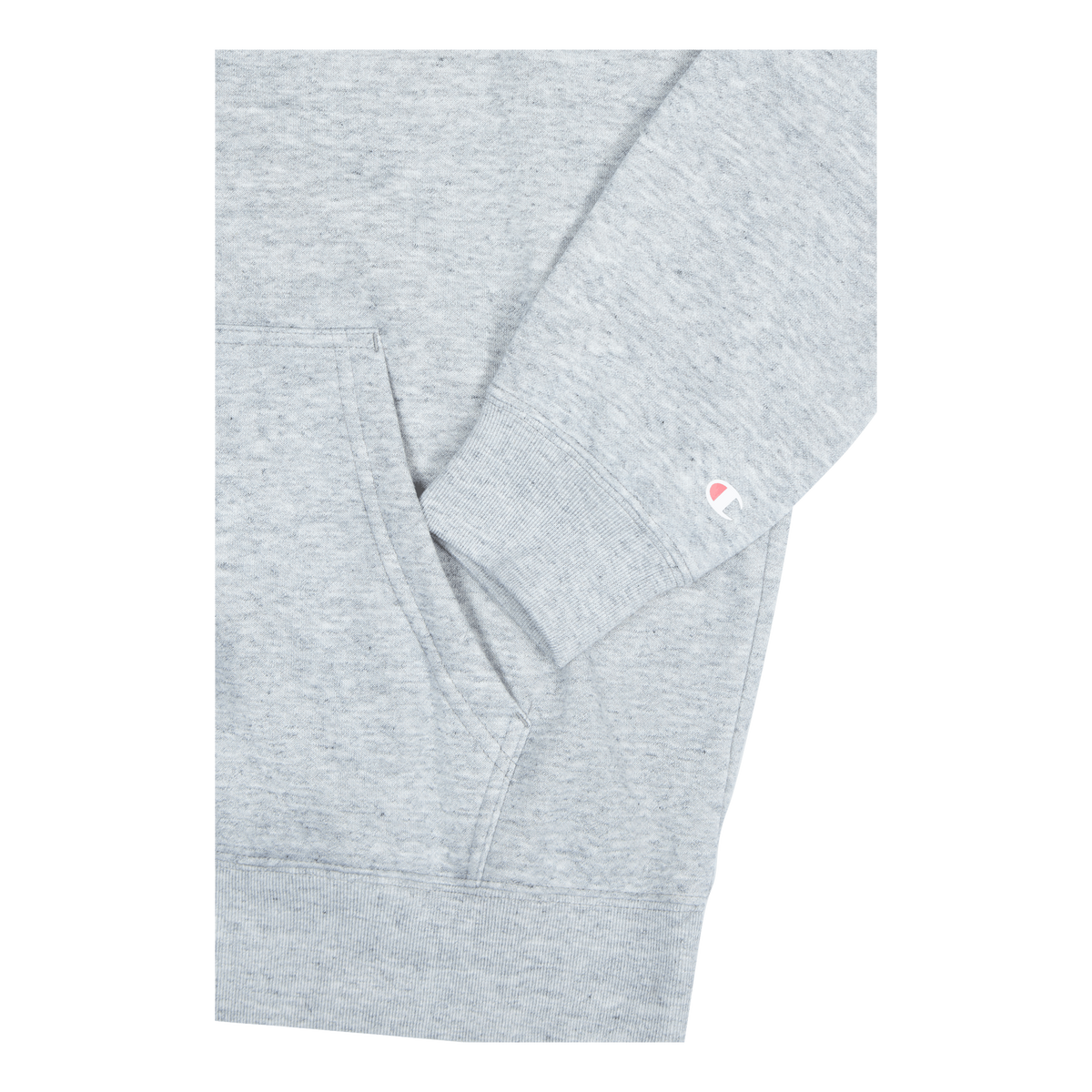 Hooded Full Zip Sweatshirt New Oxford Grey Melange