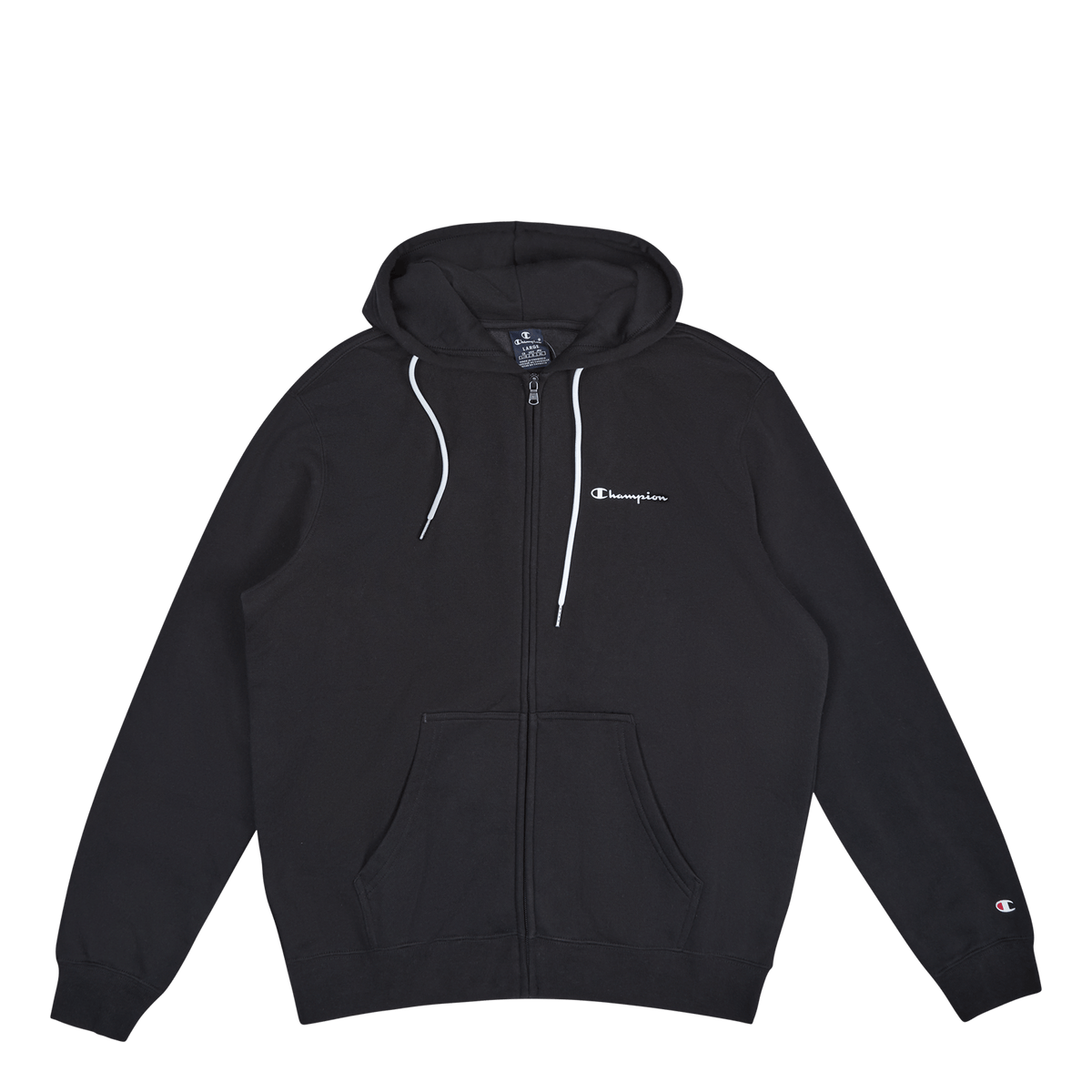 Hooded Full Zip Sweatshirt Black Beauty