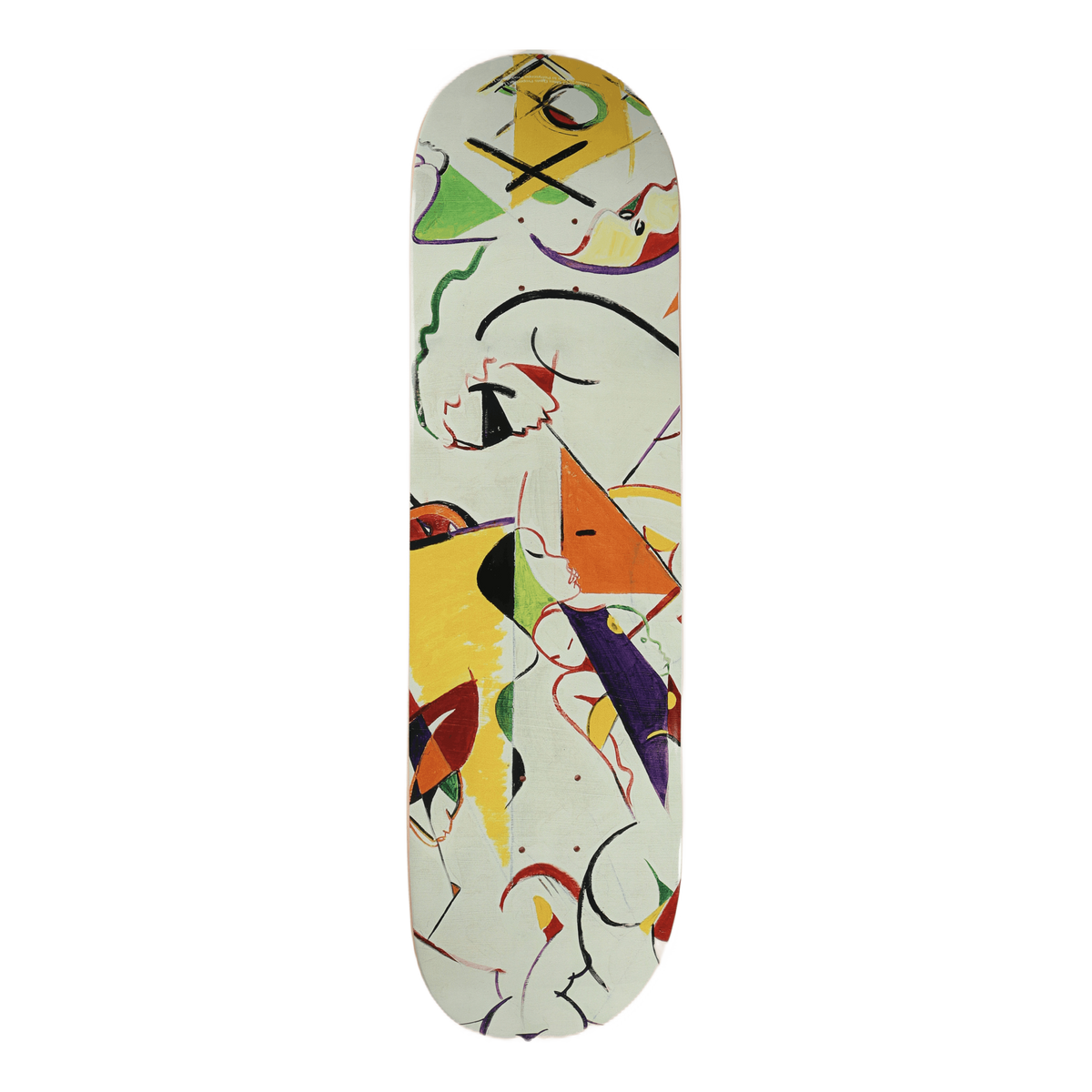 Self-portrait Skate Deck Cream