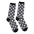 Checker Socks Black