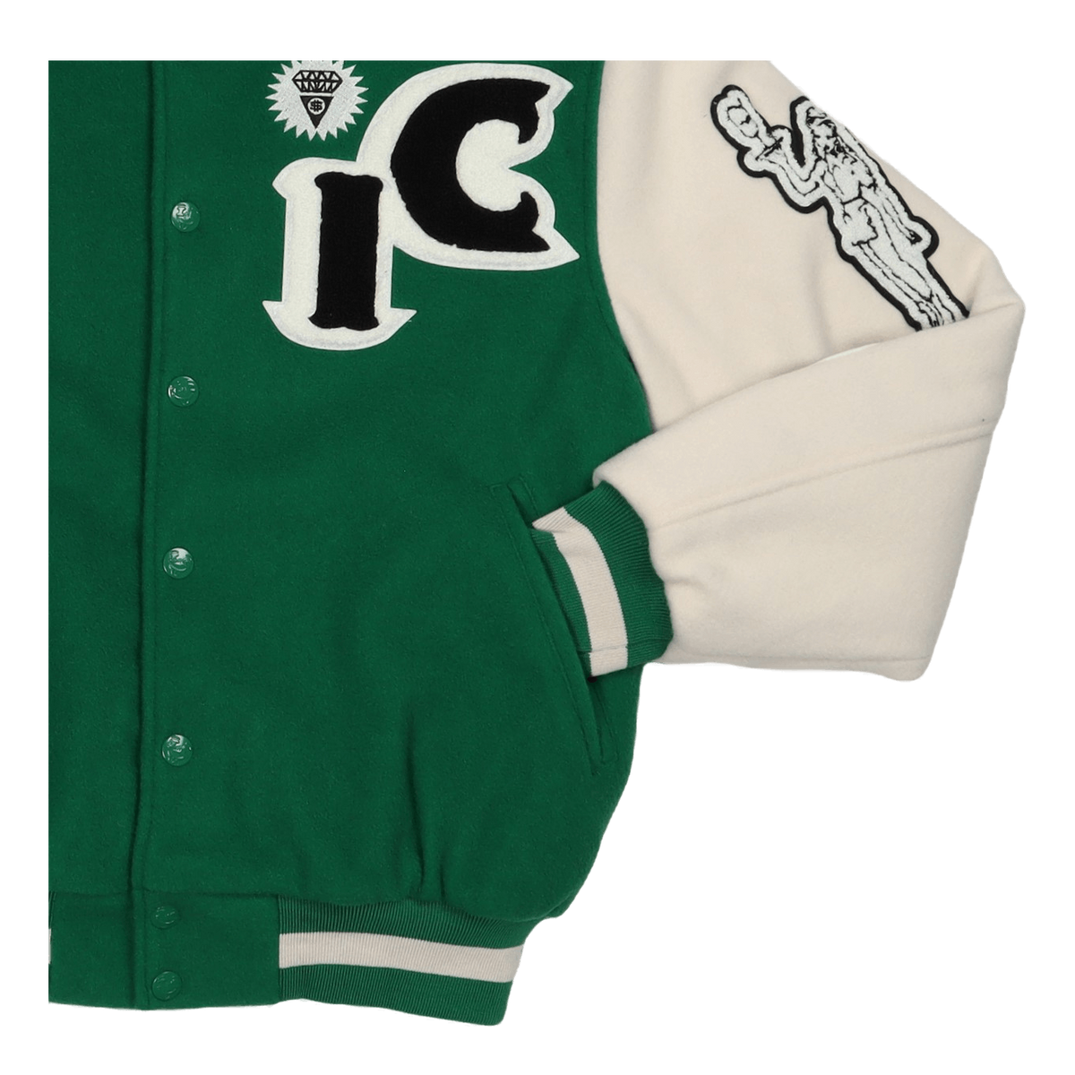 Rodeo Varsity Jacket Green
