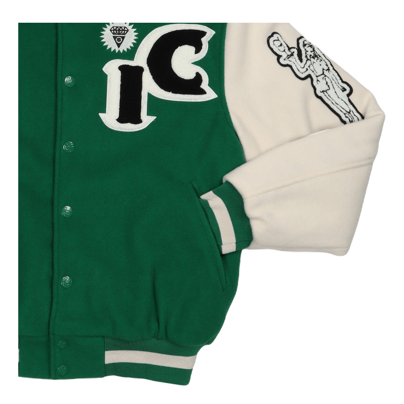 Rodeo Varsity Jacket Green