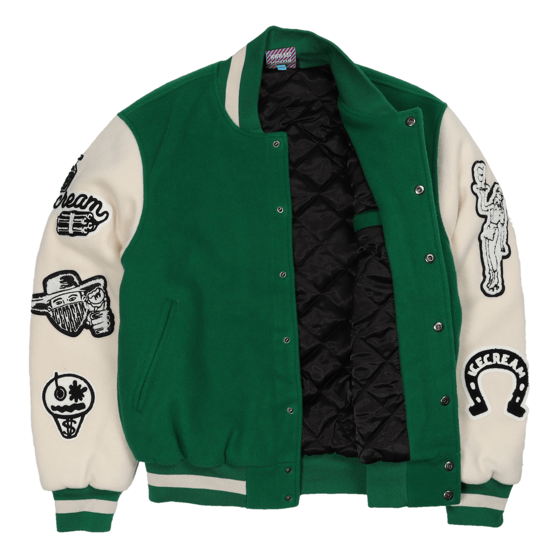 Rodeo Varsity Jacket Green