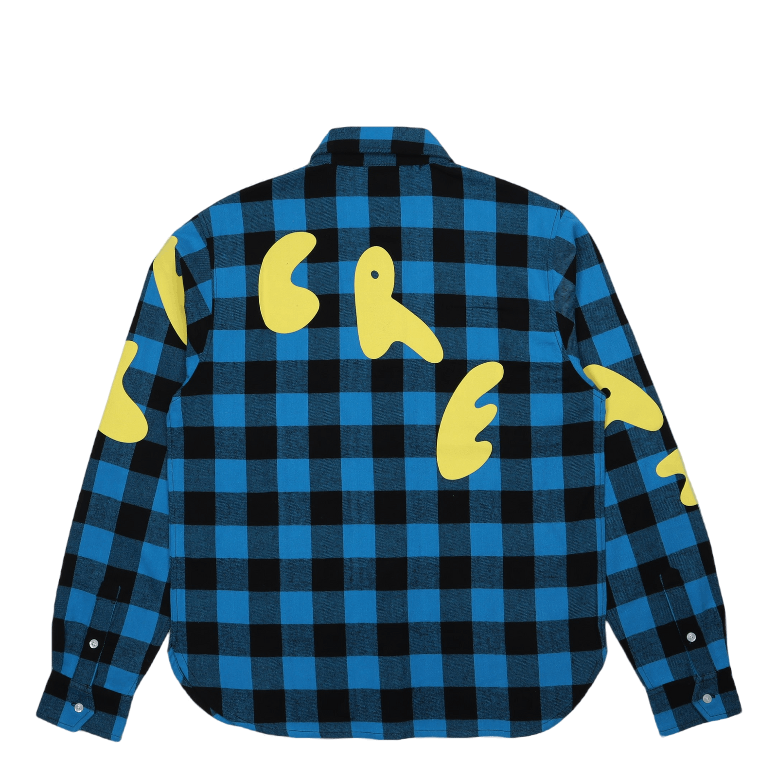 Check Flannel Shirt Blue