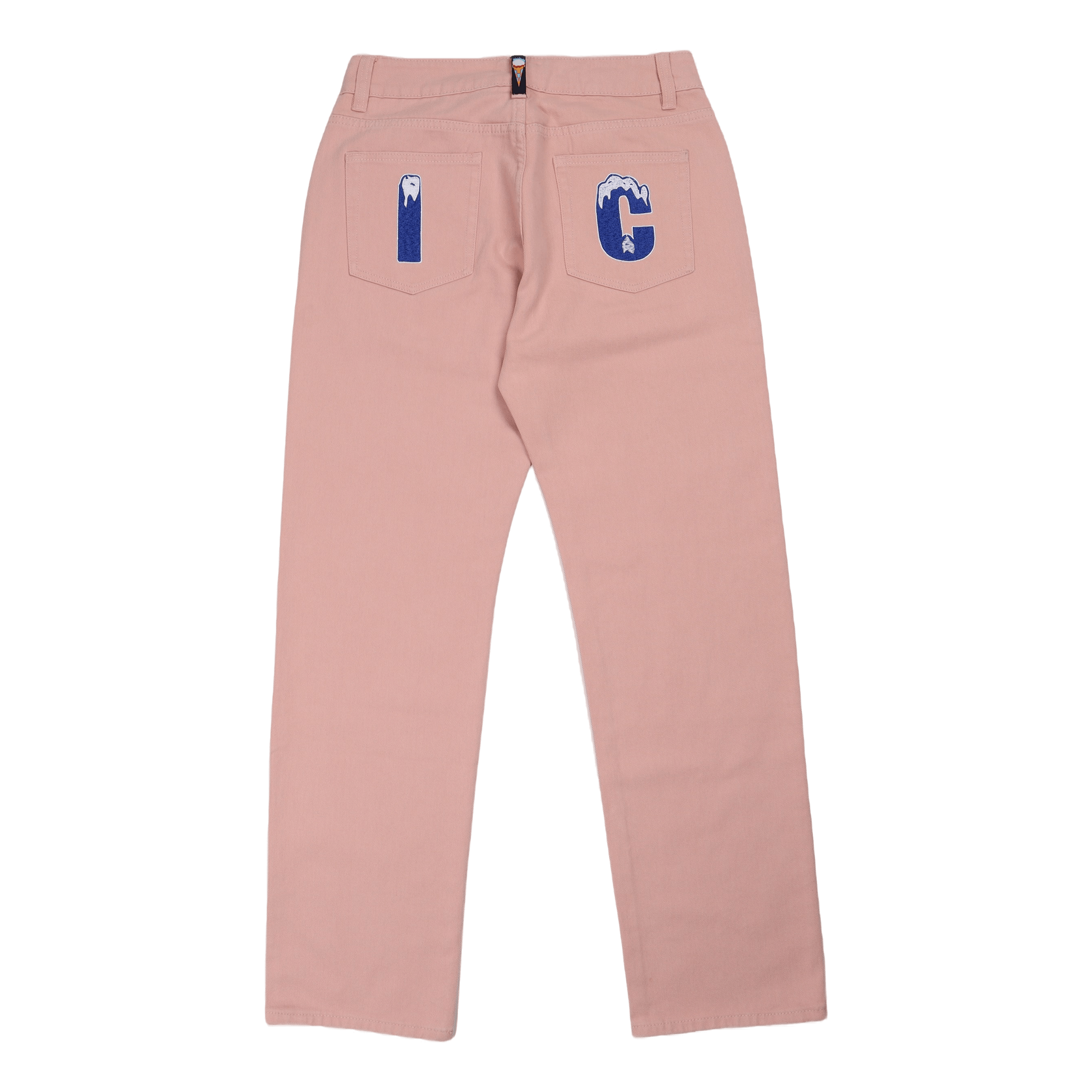 Running Dog Denim Pant Pink