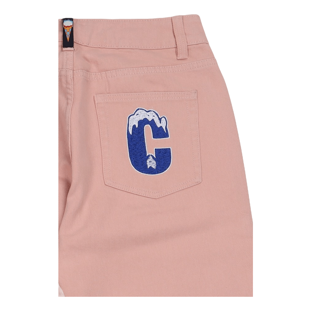 Running Dog Denim Pant Pink