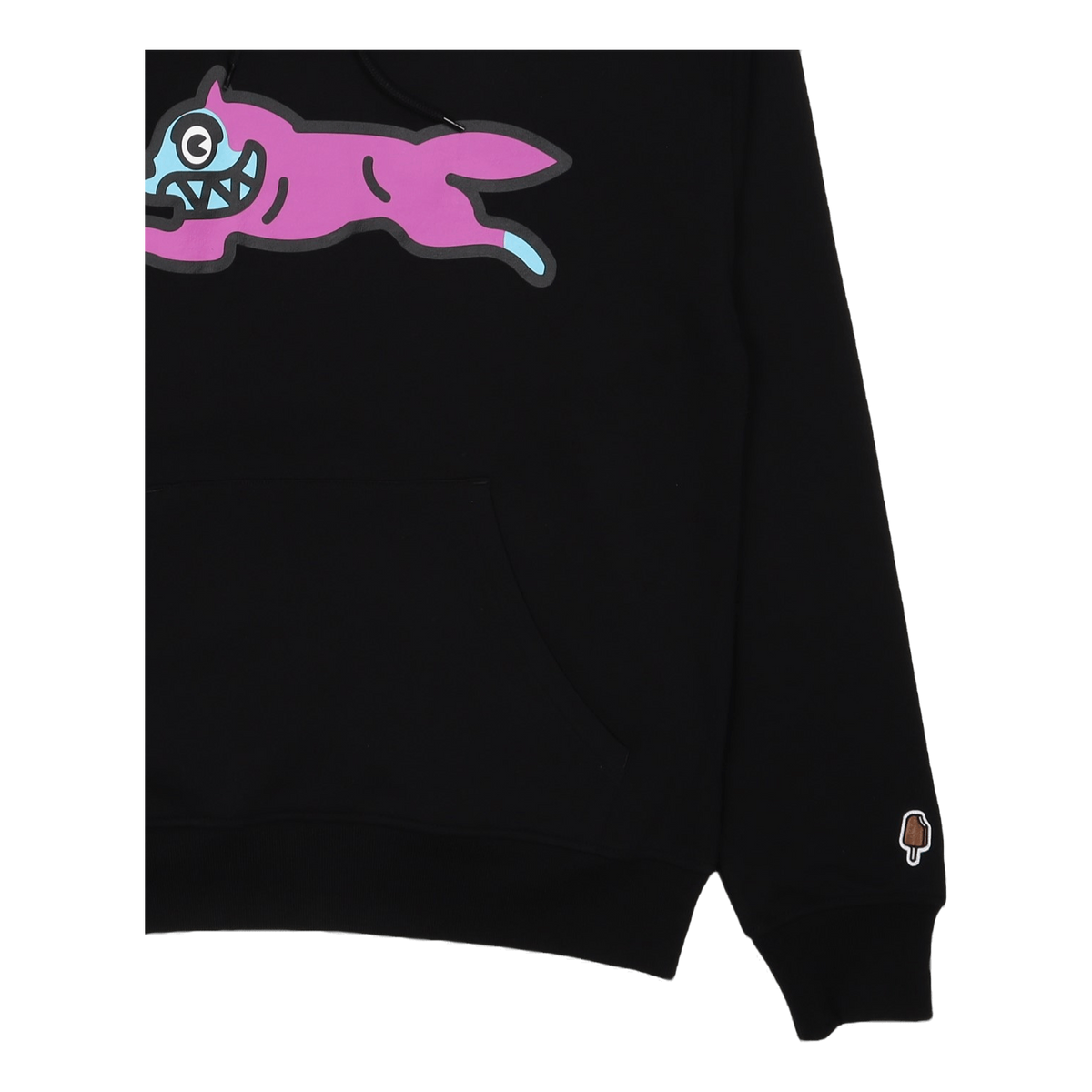 Running Dog Hood Black