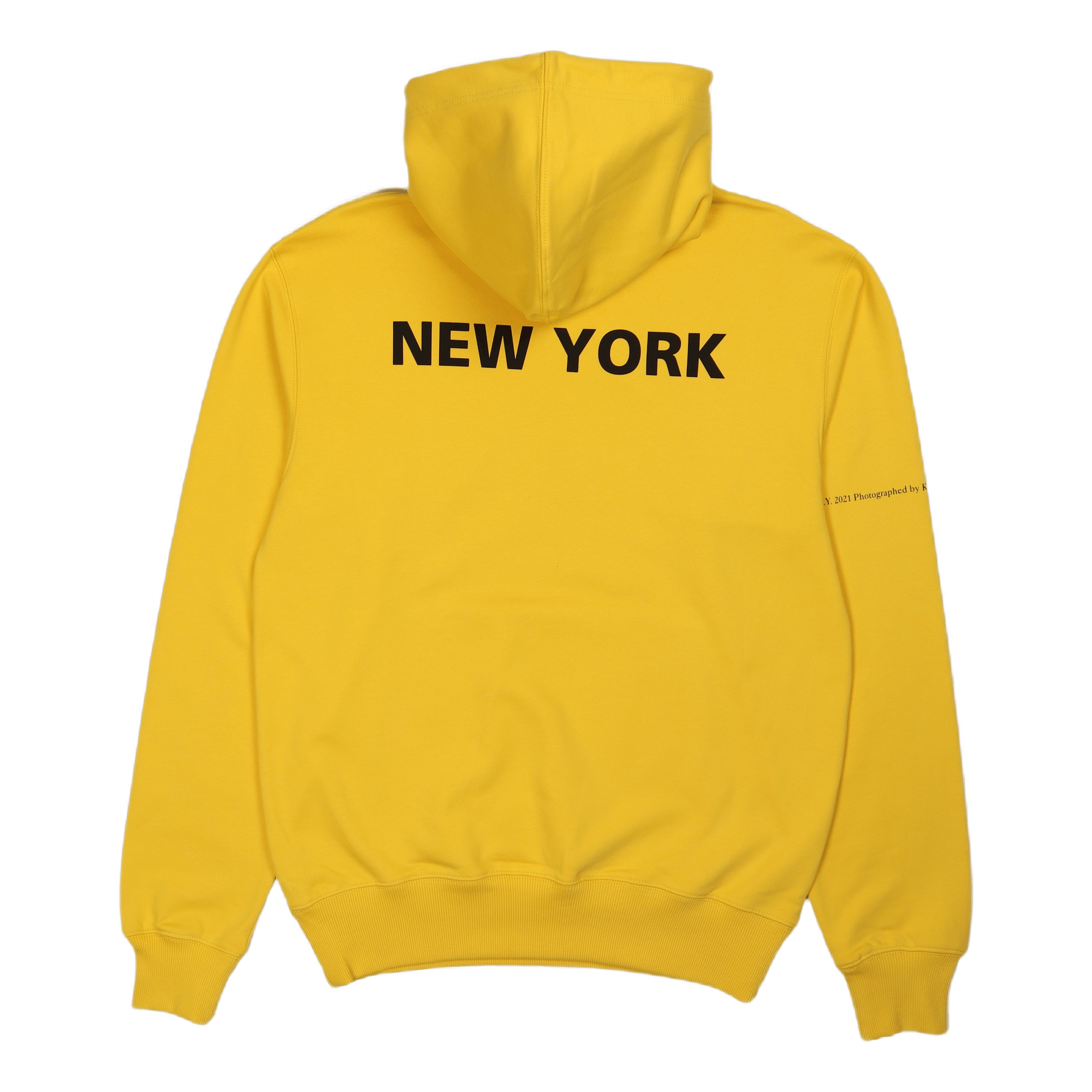Ny Hoodie 1.postcard Taxi Yellow