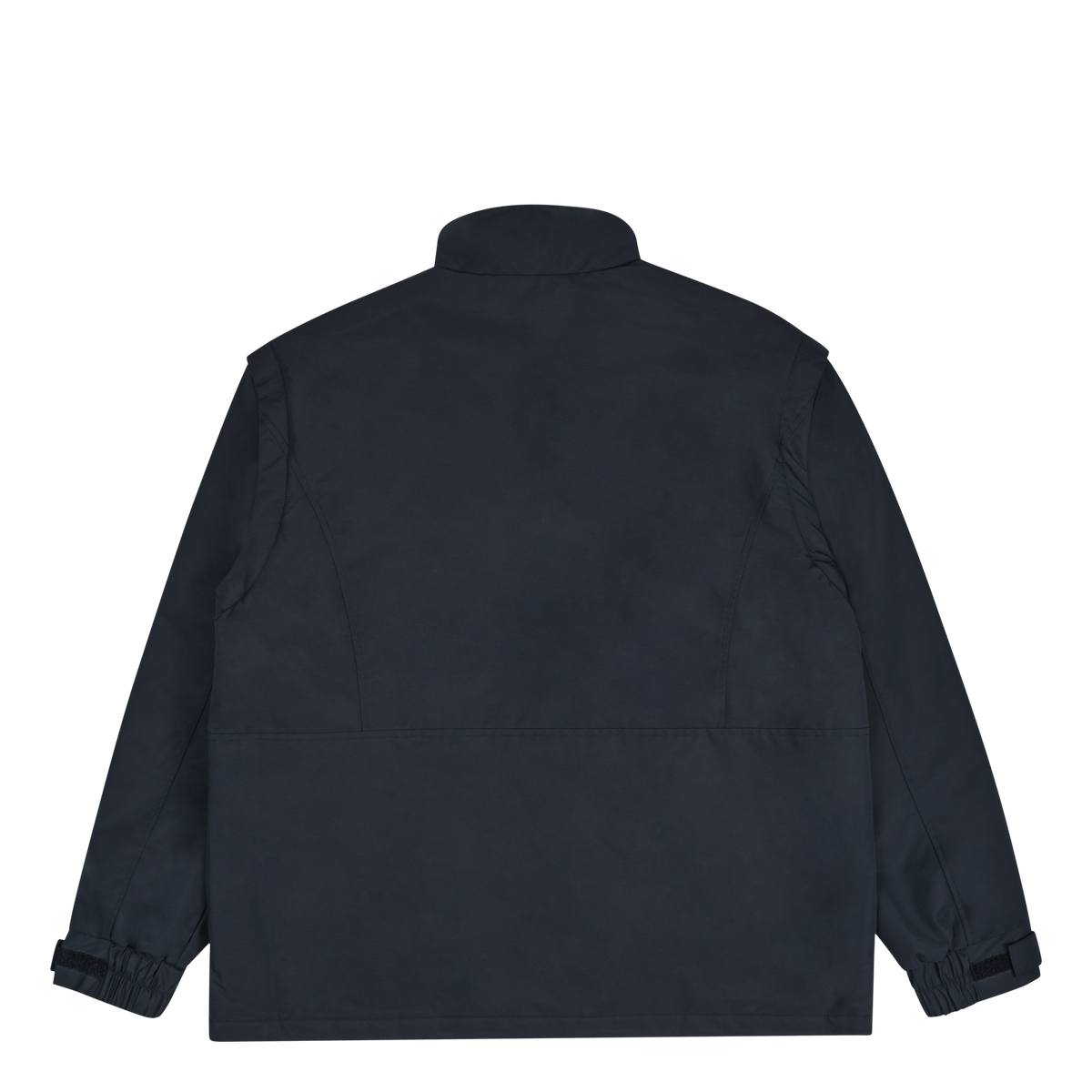 Nylon Track Jacket Black