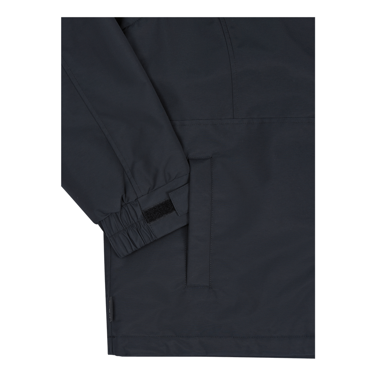 Nylon Track Jacket Black