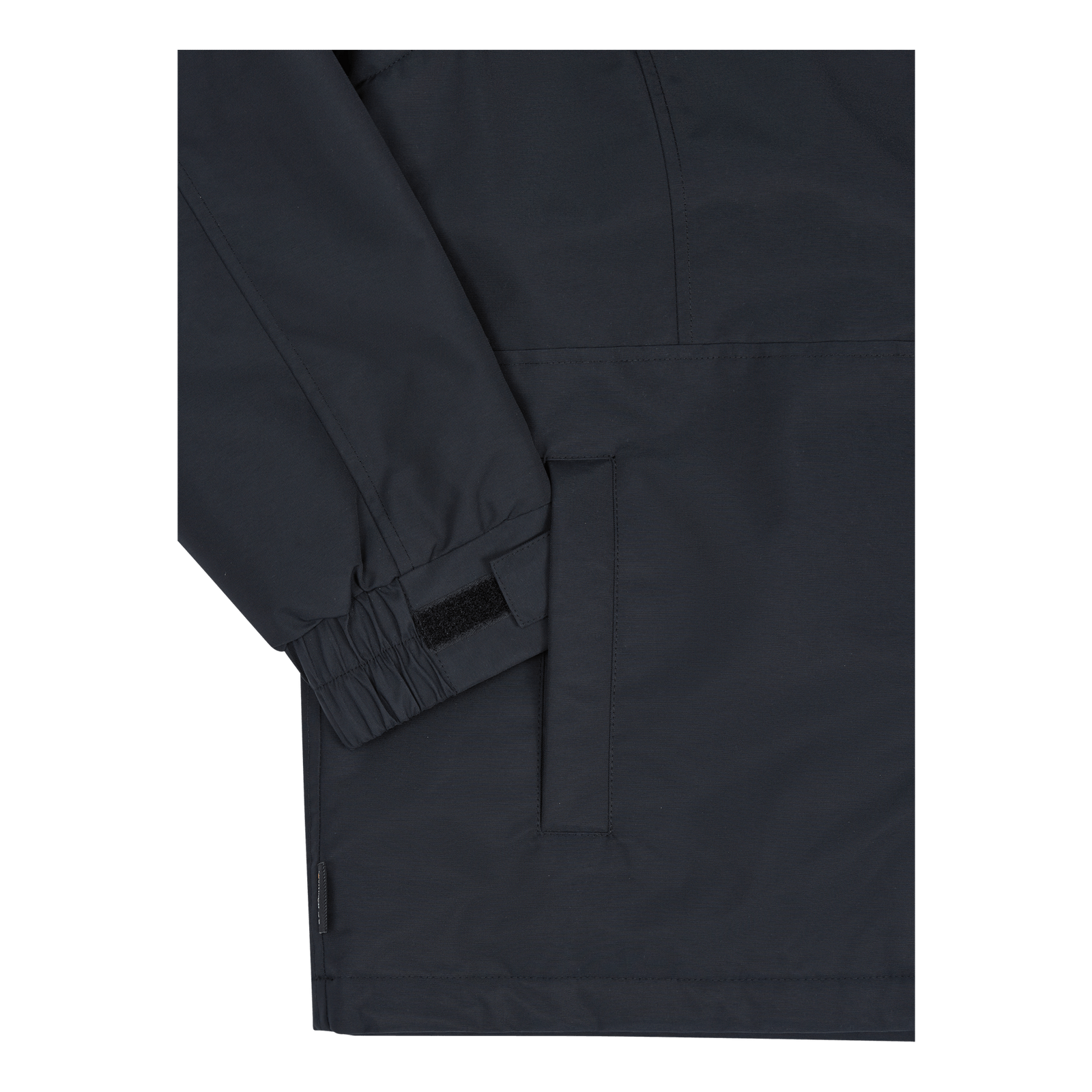 Nylon Track Jacket Black