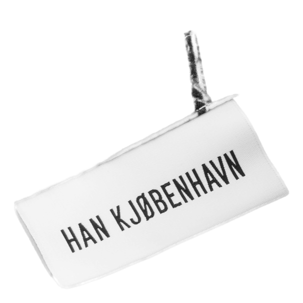 Boxy Shirt Long Sleeve Black White