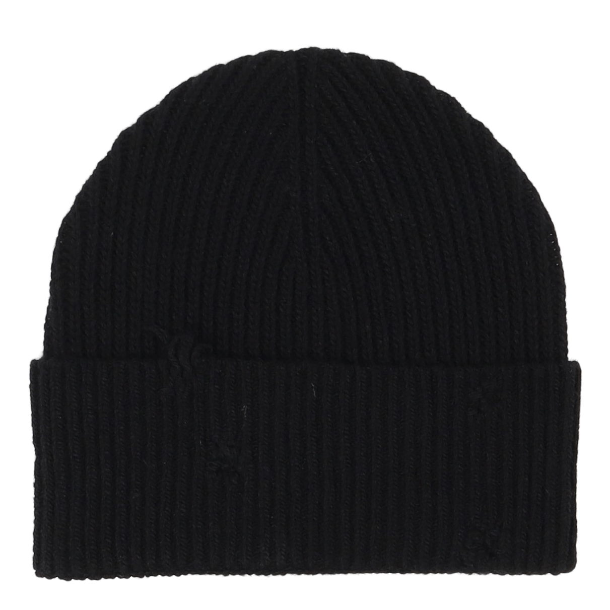 Distressed Beanie Black