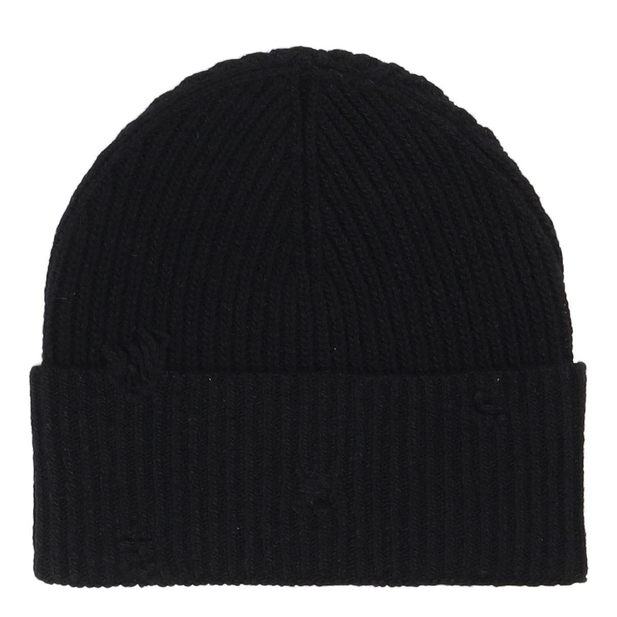 Distressed Beanie Black