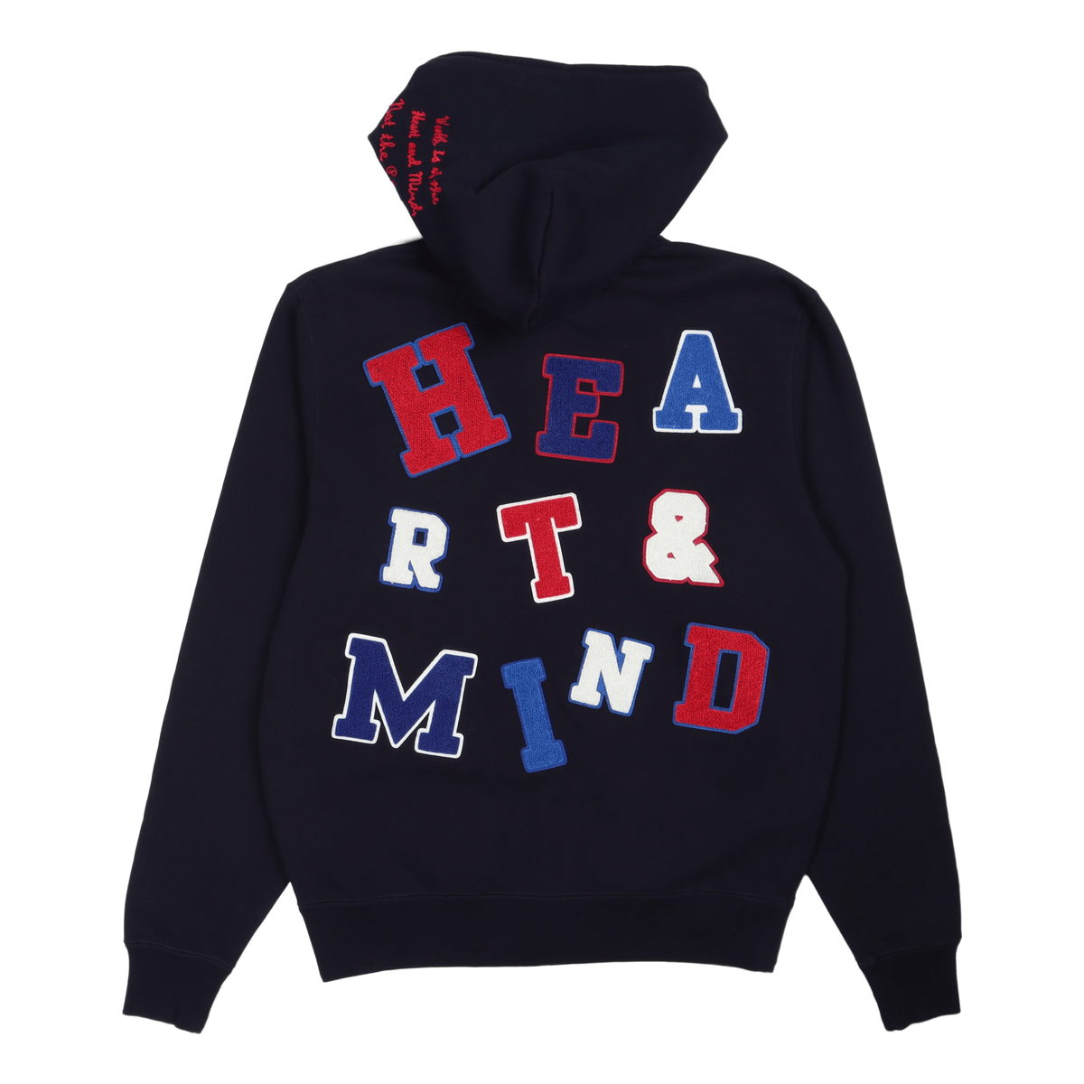 Heart And Mind Zip Through Hoo Navy