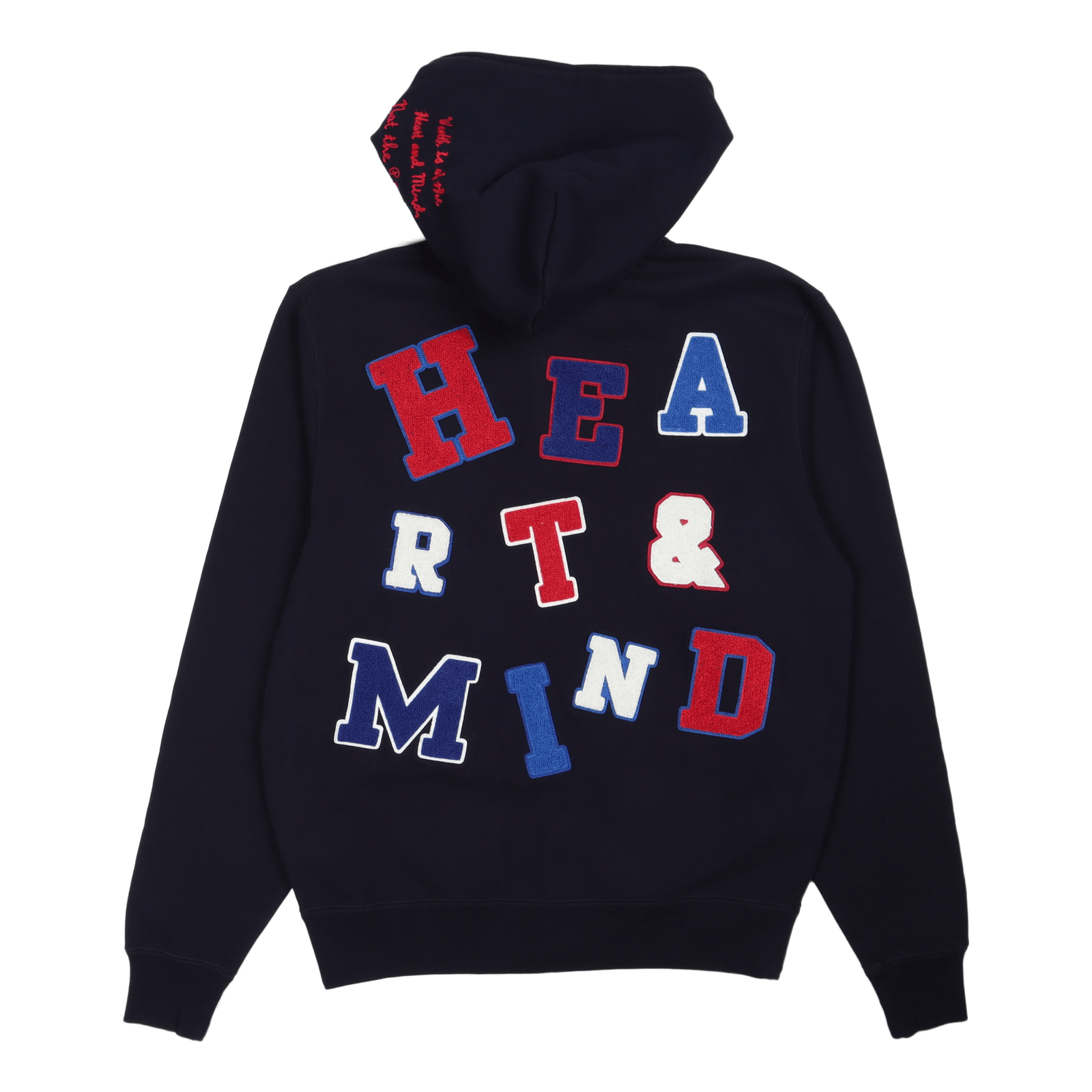 Heart And Mind Zip Through Hoo Navy