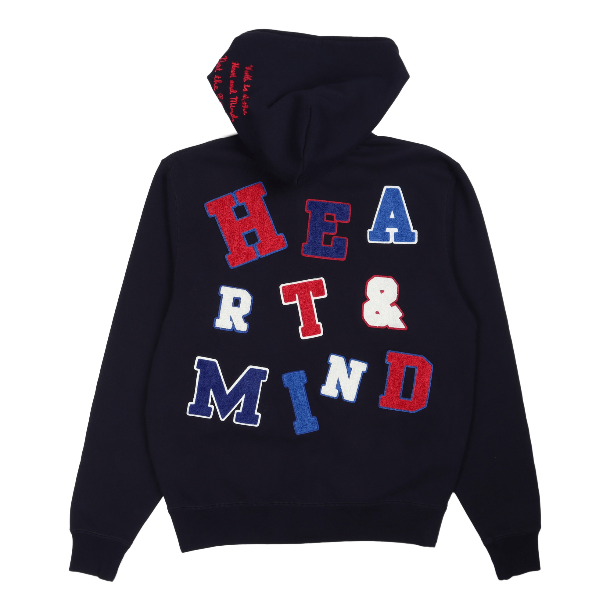 Heart And Mind Zip Through Hoo Navy