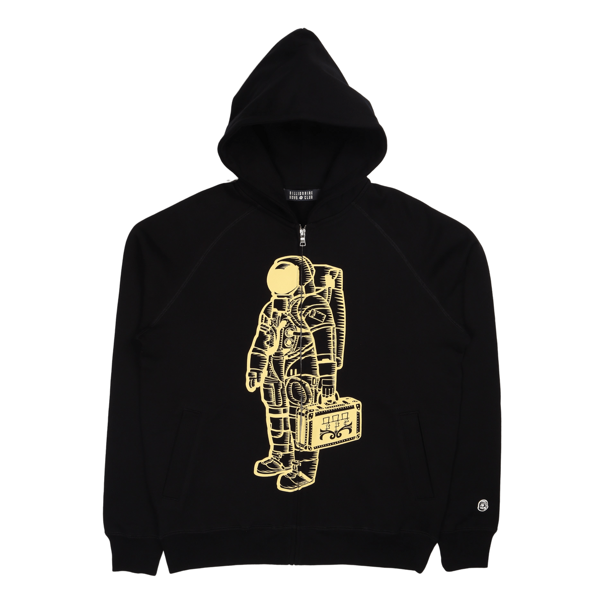 Astronaut Zip Through Hood Black