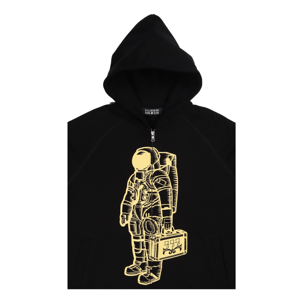 Astronaut Zip Through Hood Black