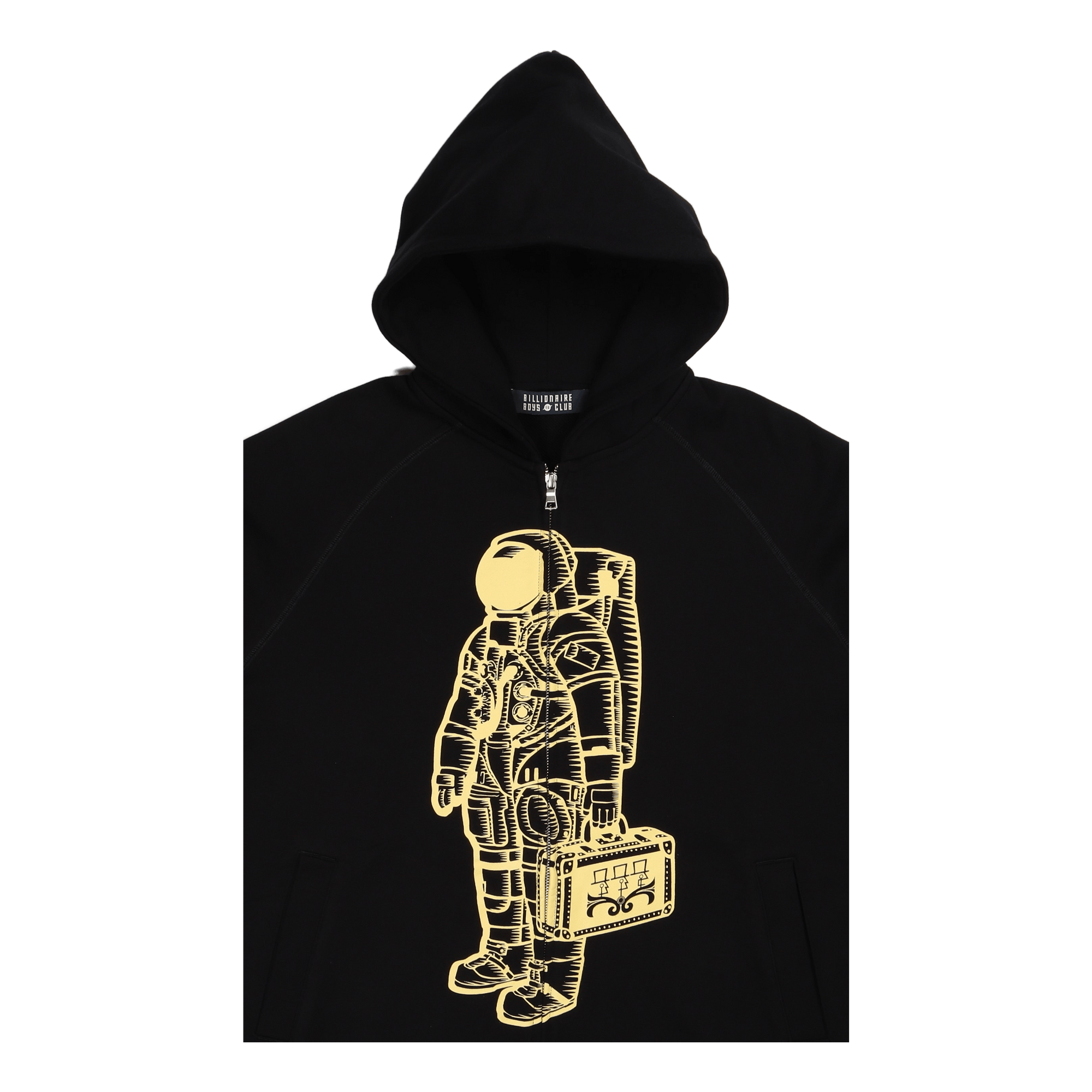 Astronaut Zip Through Hood Black