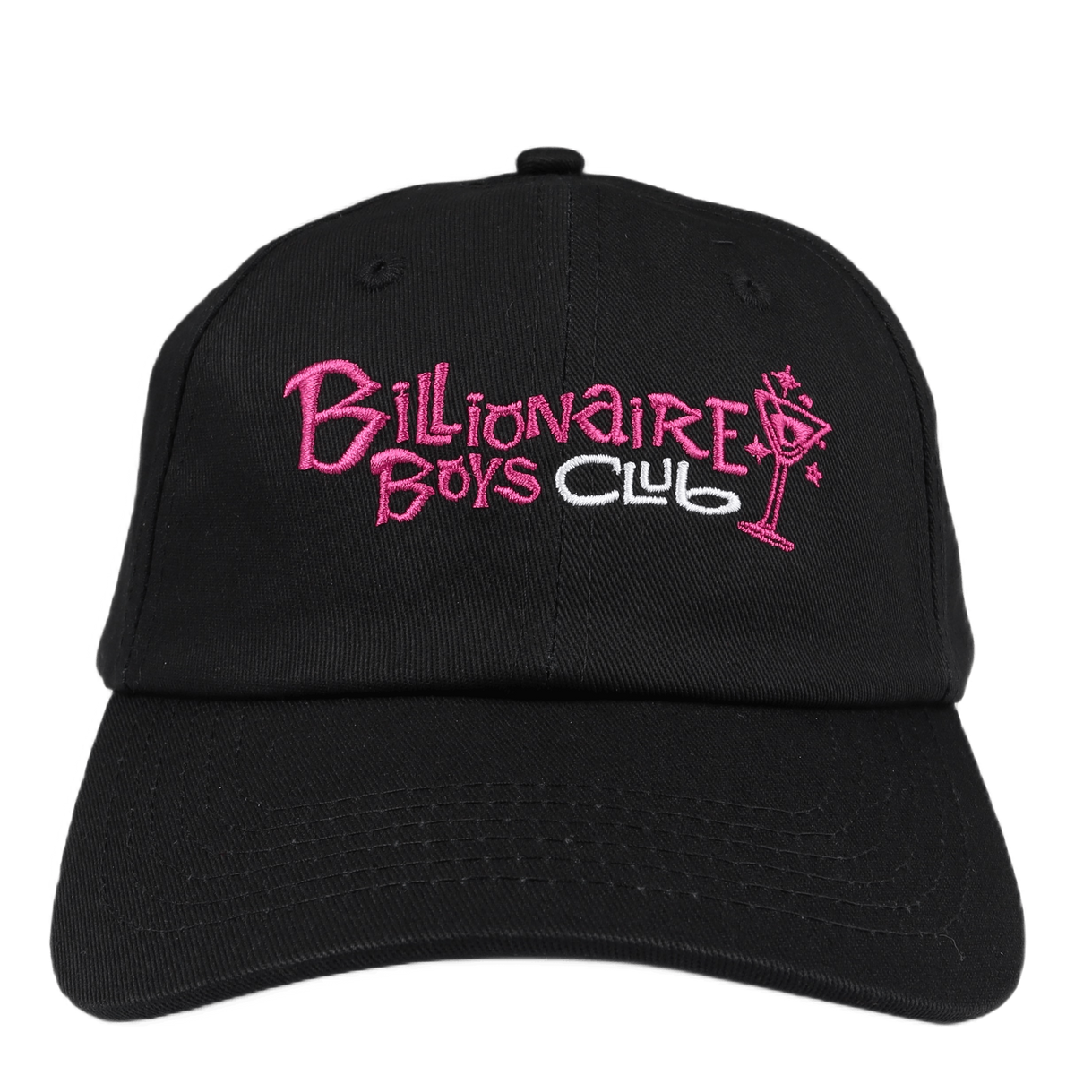 Cocktail Curved Visor Cap Black