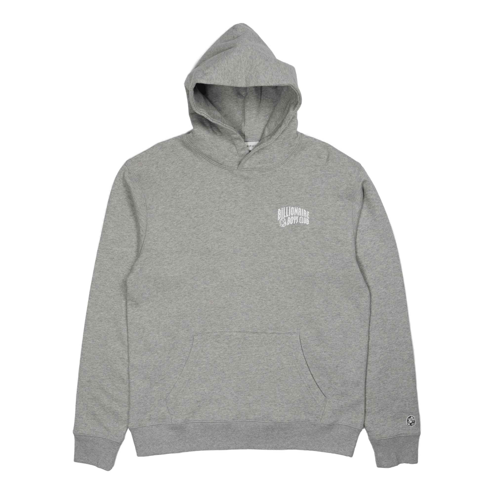 Small Arch Logo Popover Hood Heather Grey