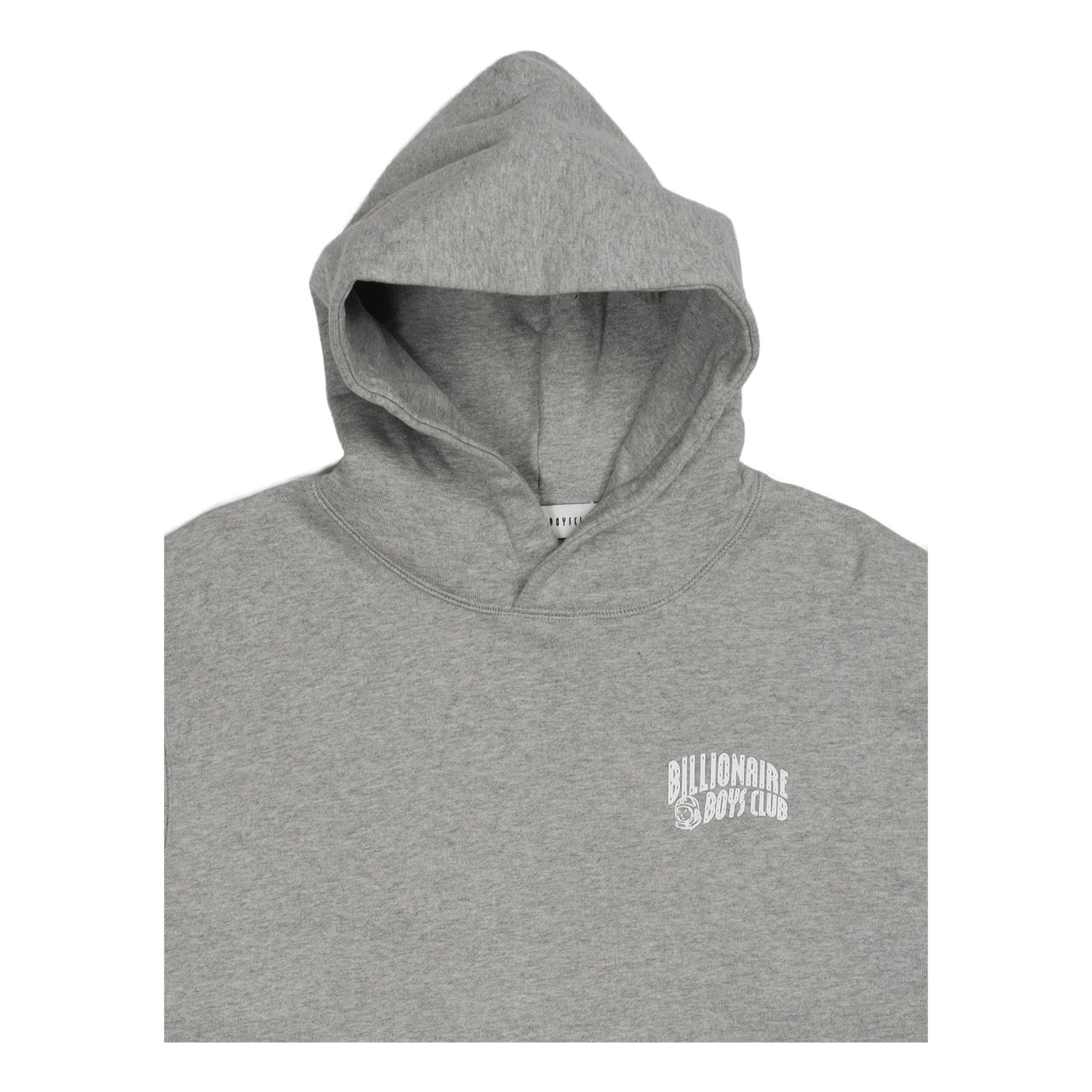 Small Arch Logo Popover Hood Heather Grey