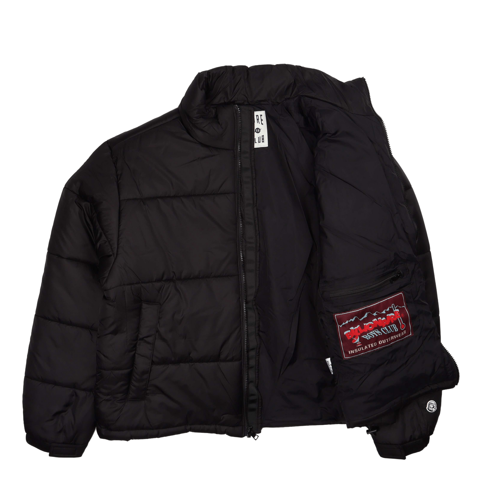 Small Arch Logo Puffer Jacket Black