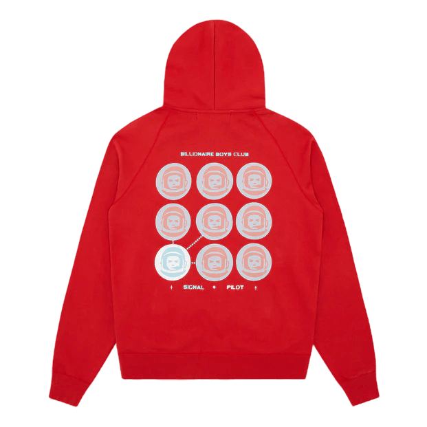 Transmitter Zip Hood Red