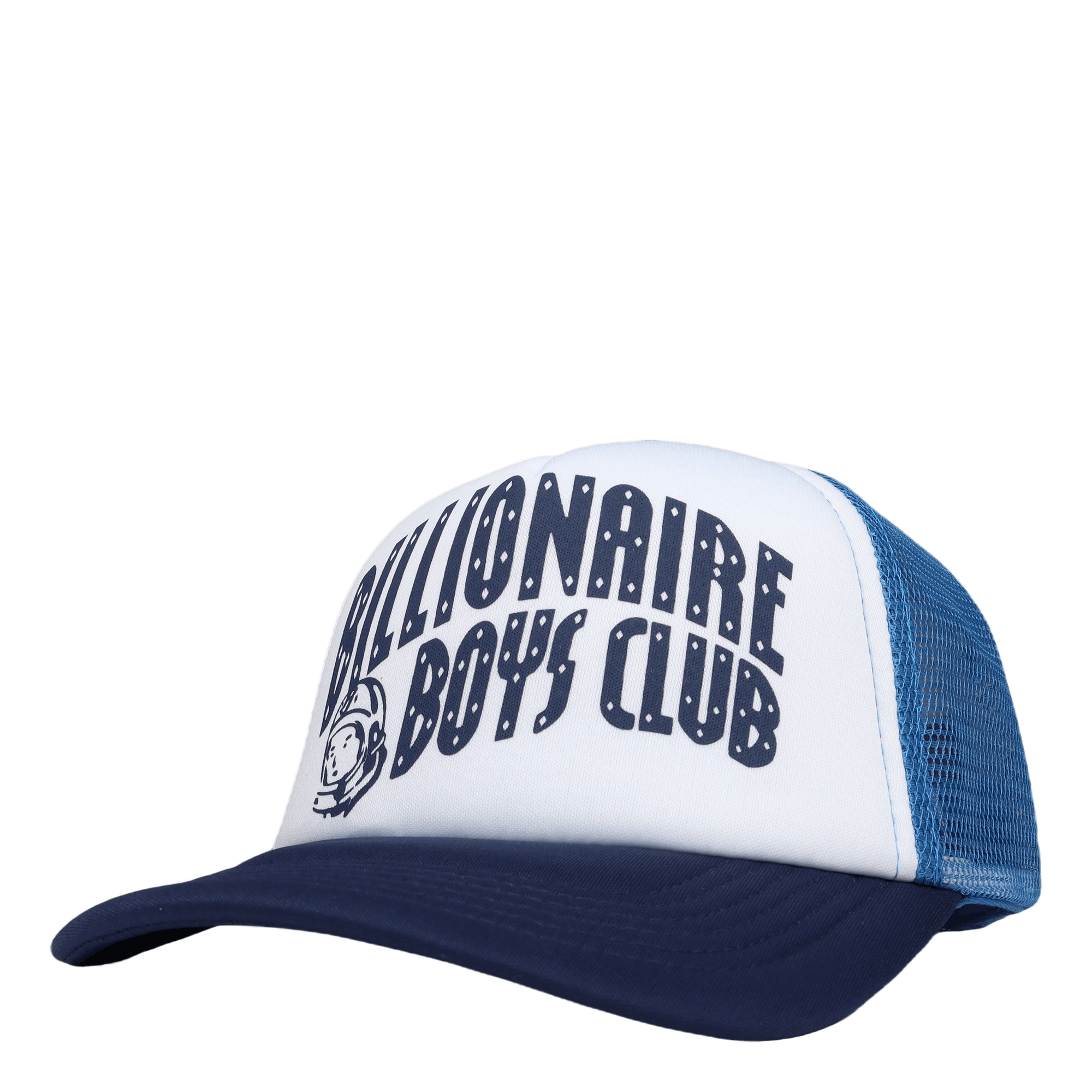 Billionaire Boys Club Arch Logo Trucker Cap Blue Caliroots