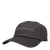 Serif Logo Curved Visor Cap Black